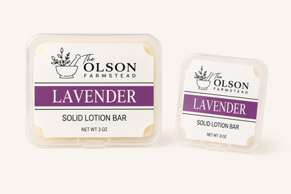 Solid Lotion Bars